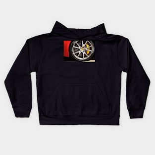 Ferrari Alloy Wheel Kids Hoodie